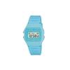 Serie STADARD tendenza moda semplice retrò classico piccolo display quadrato LCD sportivo impermeabile movimento al quarzo cinturino in resina giapponese F-91WC-2AEF