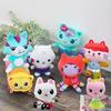 9 Style Gabby Dollhouse Plush Toy Mercat Cartoon Stuffed Animals Mermaid Car Cat Plushie Doll Kids