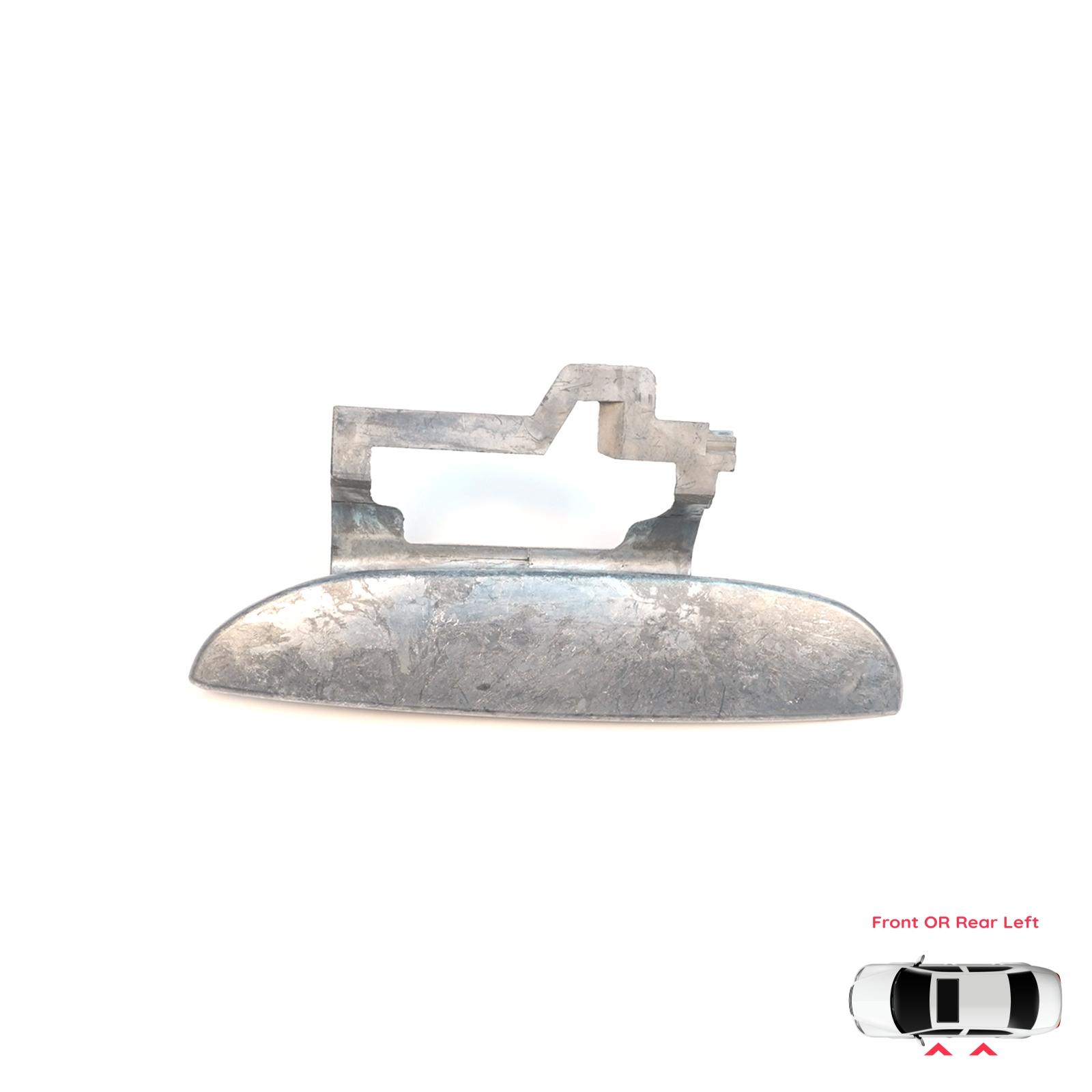 

EDP1595-1 Front or Rear Left Door Exterior Metal Handle For BMW 5 Series E39 1996-2003 4/5 Door Sedan Touring 51218245461 51218200663