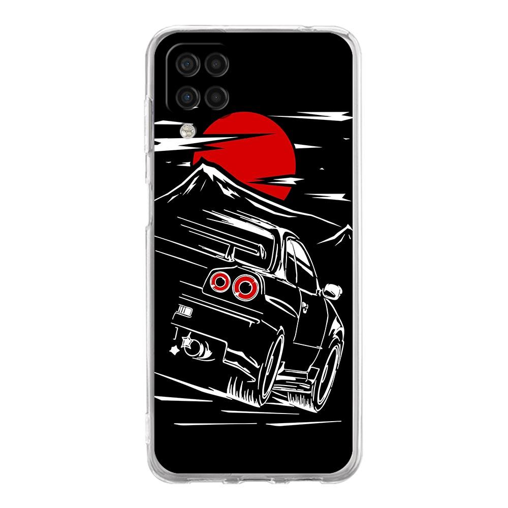 Japan JDM Sports Cars Male Men Phone Case For Samsung Galaxy A51 A71 A21S A12 A11 A31 A41 A03S A13 A33 A73 A53 A52 A32 5G Cover