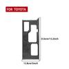 For Toyota Tundra Sequoia + Car Accessories Carbon Fiber Center Gears Shifter Panel Interior Cover Trim Sticker Modification
