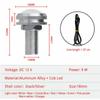 4pcs Auto DRL12V Led Eagle Eye Silver Shell Bulb DayTime Running Turn Signal Lights 18mm Backup Reversing Parking Lamp Fog Light