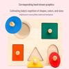 Montessori Shape Matching Puzzle: Geometric Panels for 0-3 Years