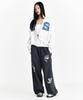 Sseleupe Symbol Embossed Sweatpants Charcoal