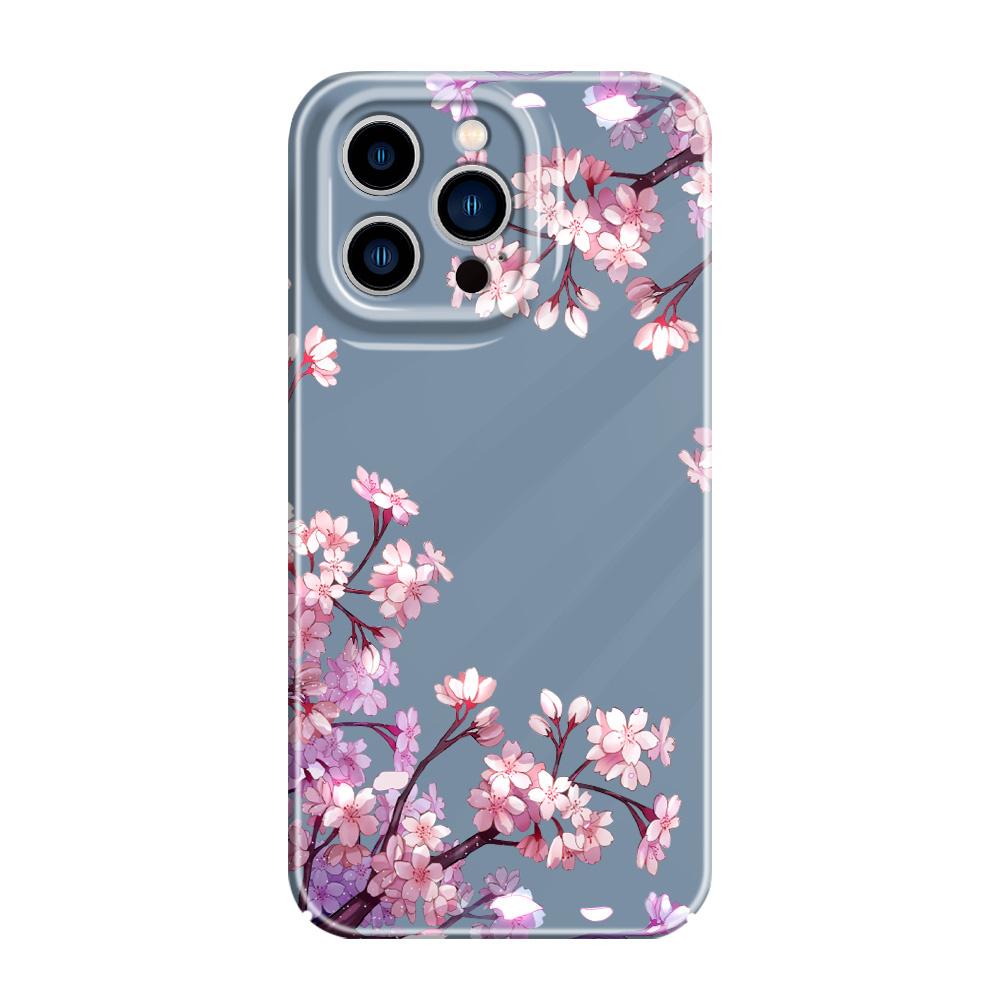 Flower Ripples Phone Case For iPhone 13 12 11 7 8 6 6S Plus Pro Max Mini X XS XR SE 2020 2022 Film Hard Cover