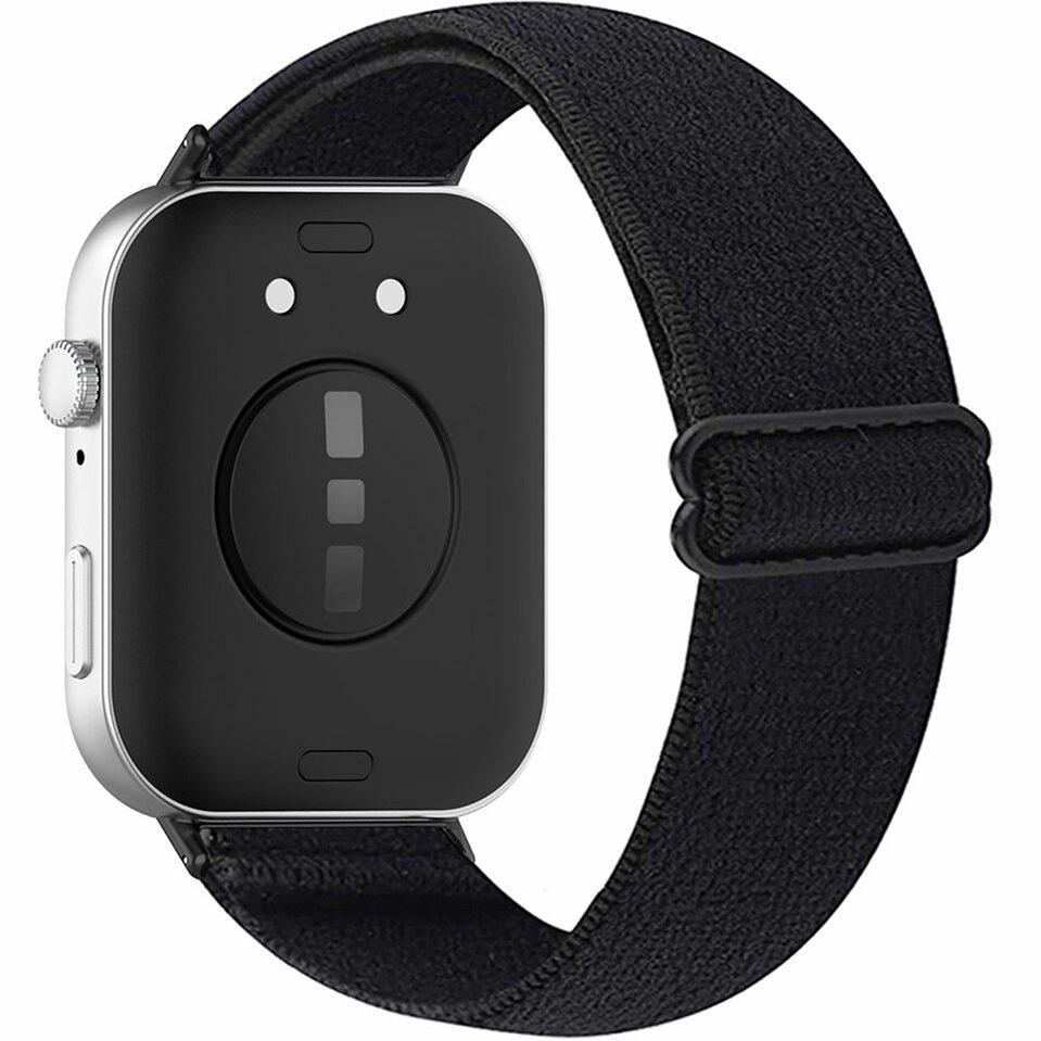 Nylon Strap for Huawei Watch Fit 4 / 4 Pro / 3, Black
