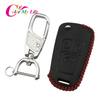 Leather Key Chain Car Key Cover Case for Chevrolet Cruze Trax Epica Malibu for OPEL VAUXHALL Astra H Insignia J Vectra C