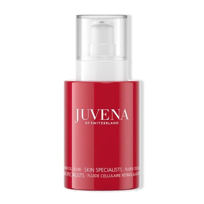 Fluide Hydratant - JUVENA - Retinol & Acide Hyaluronique - 50ml - Tous types de peau - Femme