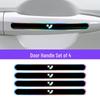 Jiyue 01/07/SIMUcar Seven-Color Epoxy Scratch-Resistant Door Handle Bumper Strip