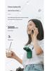 Foldable Neck Hanging Mini USB Fan: Portable Handheld and Desktop Stand Fan.