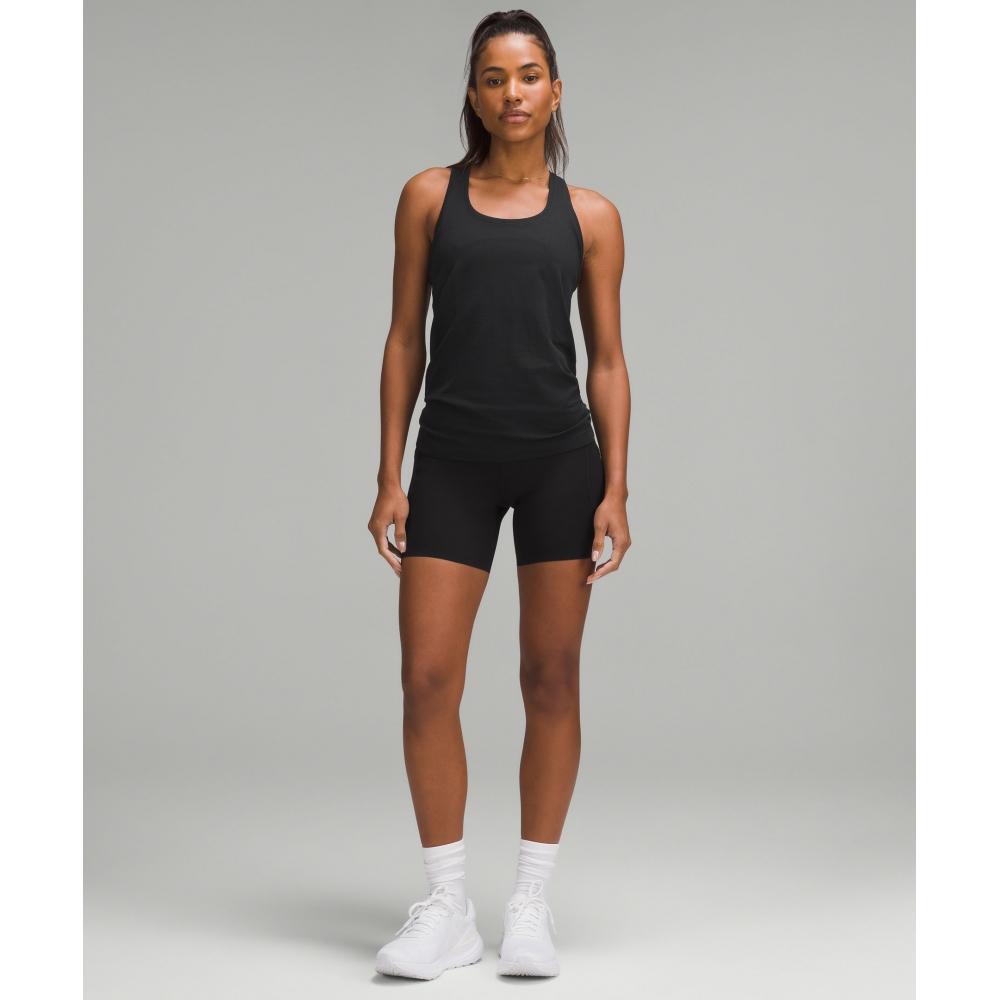 Lululemon Swiftly Tech Racerback Tank Top 2.0  Hip Length Black Black