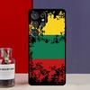 Fashion Lithuania Flag Funda Case For Samsung Galaxy S25 Ultra S9 S10 S20 S21 S22 Plus S23 FE S24 Ultra Phone Cover