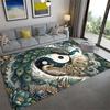 2025 New Peacock Carpet Rug for Living Room Bedroom Home Sofa Decoration,Kids play Non-slip Floor Mat119