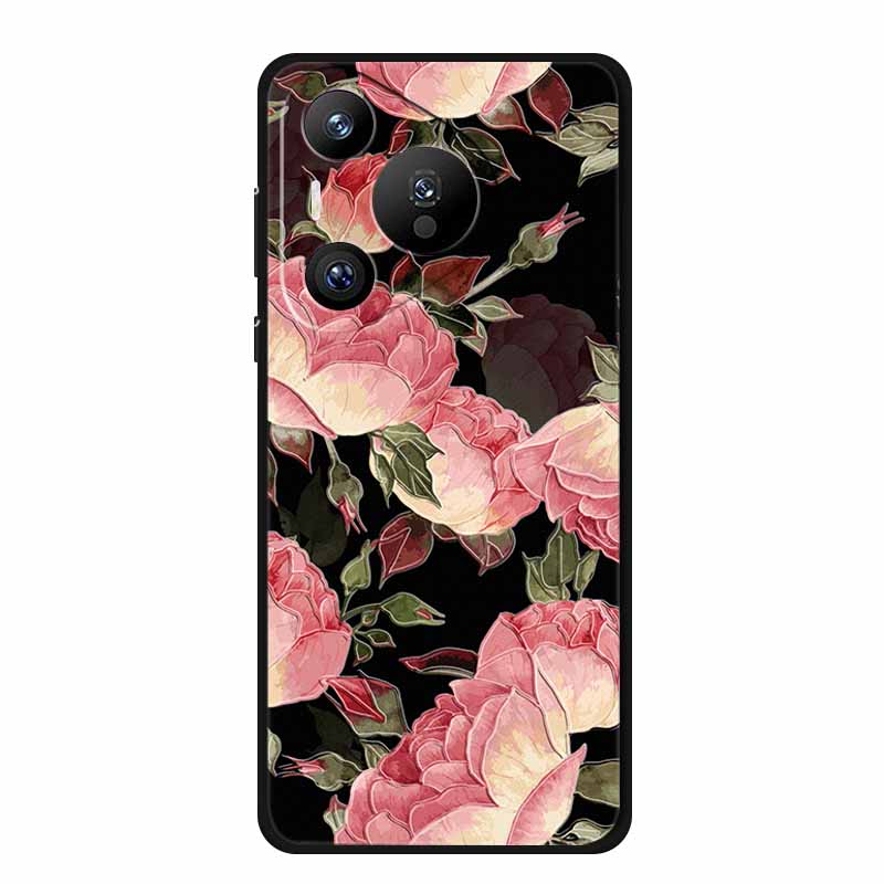 3D Emboss Case For Honor 400 Pro Phone Case Flower Shockproof Silicone Soft Coque For Honor400 Pro Back Cover Case 400Pro Funda