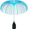 Solar LED Fiber Optic Jellyfish Lamp - Seven-Color Outdoor Double-Layer Courtyard Light