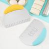 Semicircular stainless steel with graduated noodle cutter, rice flour scraping, flour cutting noodle dough cutter, baking tool