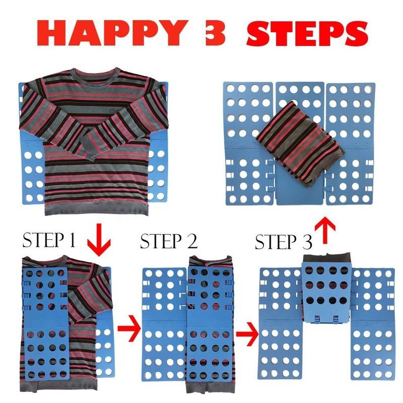 Quality Adult Kids Magic Clothes Folder T Shirts Jumpers Organizer Fold Save Time Quick Clothes Folding Board Clothes Holder