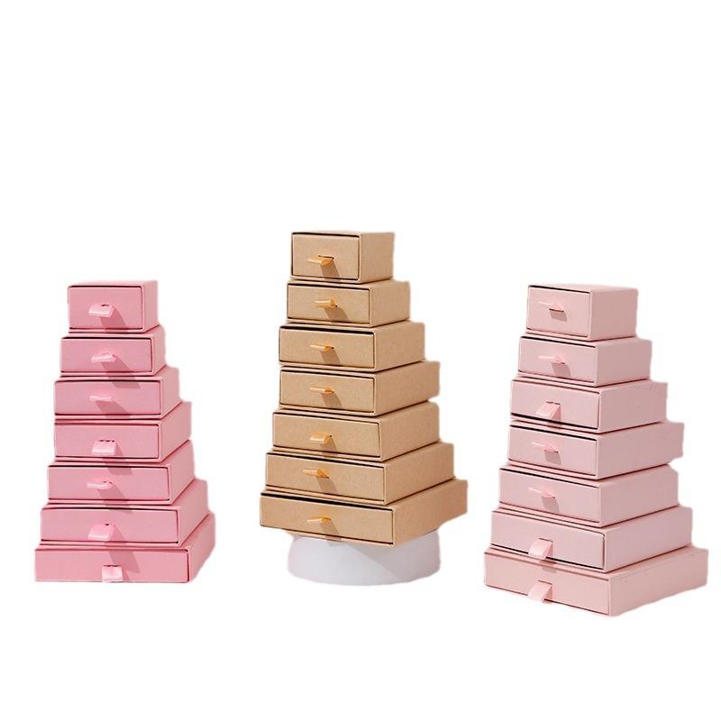 2.5cm Drawer Jewelry Box for Bracelets, Earrings, Pendants - Ornament Packaging & Storage Box