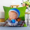 Yumis Cells The Movie Cushion Cover Washable Linen comfort Soft  for Sofa Bed Cozy Home Room Decor