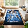 Football Messi Carpet Perfect for Bedrooms Dining Room Kitchen Study room Antislip Carpet Decorate Offices Luxury Gift for Birthday, Christmas, Weddin