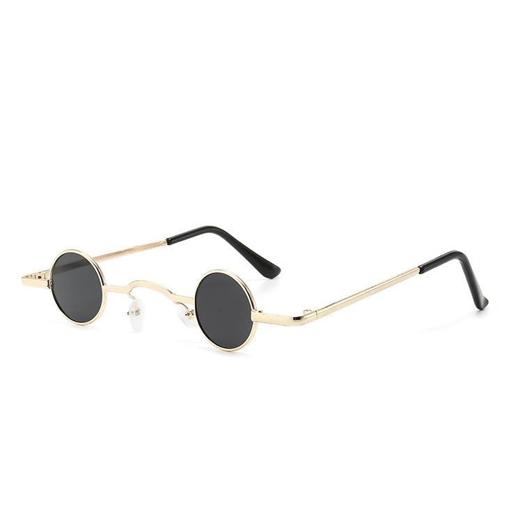 Trendy Retro Small Round Frame Sunglasses - Fun & Quirky Douyin-Inspired Design