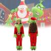 Adorable Christmas Grinch Costume For Kids In Soft Polyester For Festive Celebrations
