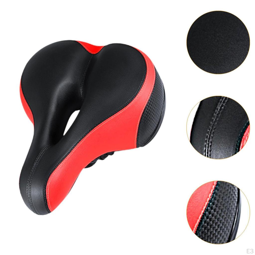 Bicycle Seat Memory Foam Padding Replacement Accessories Breathable Simple Assembly Universal Fit