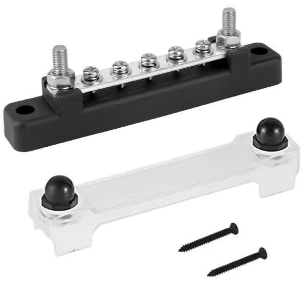 150A 10-Way High Current Busbar with Terminals for Car, RV, Yacht