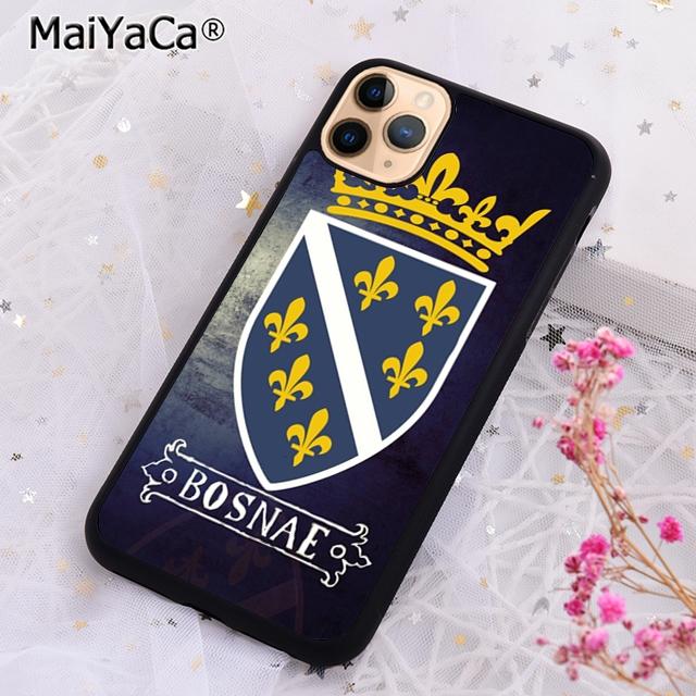 Bosna i Hercegovina Heart Phone Case For iPhone 16 15 14 plus XR XS 11 12 13 pro max Shell Cover coque