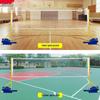 JEEANLEAN Portable Badminton Net and Post Set