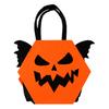 Decorative Festival Display Props Halloween Felt Trick or Treat Bags, Cartoon Owl Bat Devil Pumpkin Kids Theme Party Souvenir Pouches Handheld
