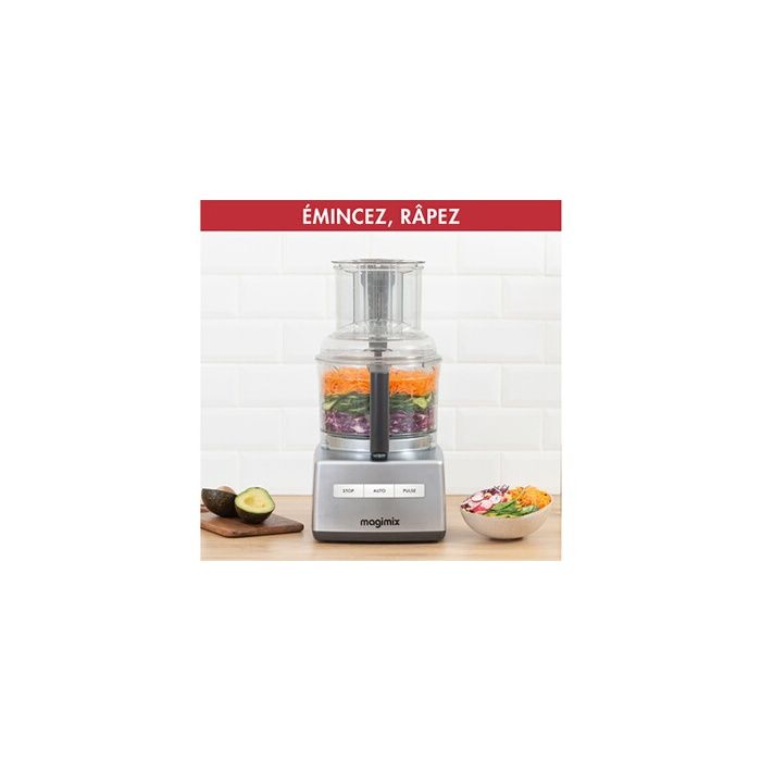 Multifunktionsrobot Magimix CS 4200 XL - Grau - Schüsselkapazität 3L - Professioneller Motor