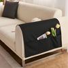 Simple Modern Solid Color Armrest Storage Bag Leather Waterproof Dustproof Sofa Armrest Cover Cloth Home Living Room Decoration