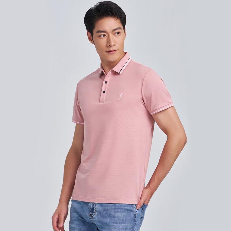 TRIES Men s Lightweight Solid Polo Shirt 56