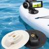 Base de Montagem de Câmera para Prancha de Surf Substituição Suporte de Montagem de Câmera para Prancha de Surf Caiaque Suporte PVC Suporte Fixo de Câmera para Prancha de Surf