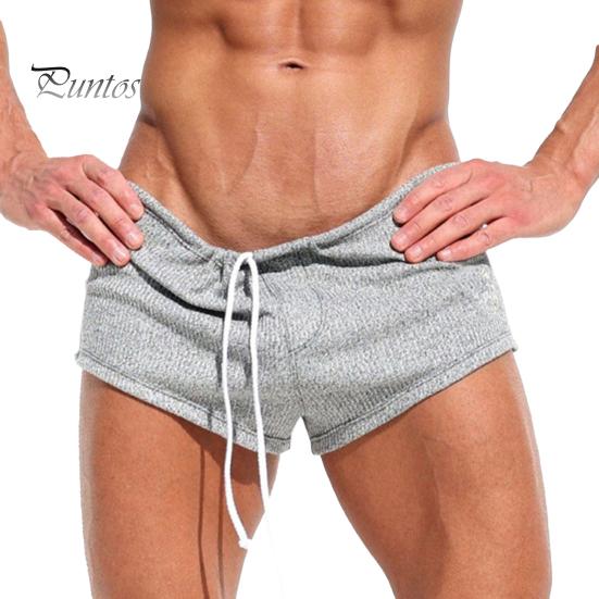 

Мужские повседневные шорты с эластичной резинкой на талии, спортивные шорты с регулируемым шнурком, однотонные свободные шорты для бега в тренажерном зале M серый