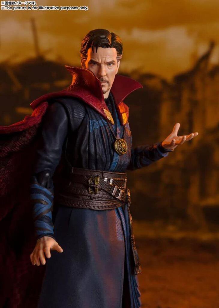 TAMASHII NATIONS Avengers Doctor Strange ON 150 mm malt bevegelig figur SHFiguarts -BATTLE TITAN EDITION-(Avengers/Infinity War) Ca.