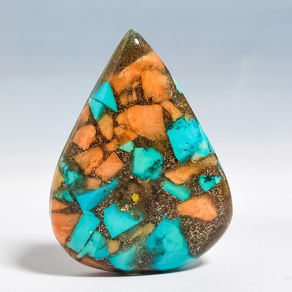 Spiny Oyster 2.7x3.7mm Natural Cabochon Fine Loose 43.8Cts. q1Z49