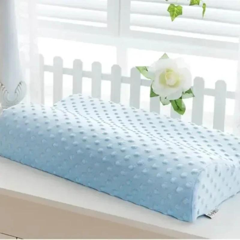 50*30 cm Bambus Faser Kissen Langsam Rebound Gesundheit Pflege Memory Foam Kissen Memory Foam Kissen Orthopädische Kissen Unterstützung NeckRelief