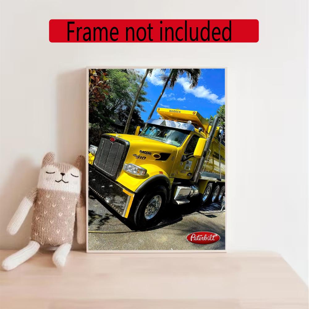 Kenworth 5D Round Diamond Painting Kit Diamond Embroidery Painting Rhinestones Mosaic Frameless Handwork Decoration Arts