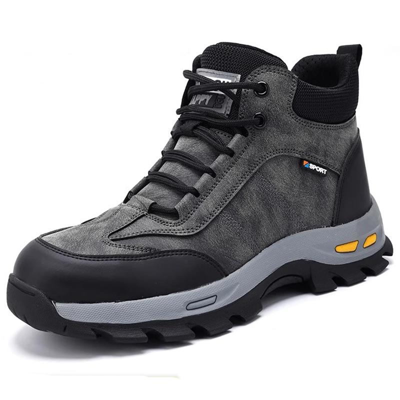 New Indestructible Shoes Men Boots Steel Toe Shoes Puncture-Proof Safety Shoes Men Work Boots Protection Shoes Winter Boots Male