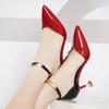 women cute sweet multi color high quality pointed toe stiletto heel shoes lady fashion sexy party club heel shoe ab496