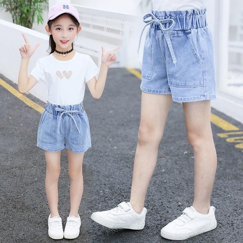 Nuovi arrivi: Pantaloncini di jeans sottili da bambina per l'estate – Disponibili nelle taglie M e L per bambini