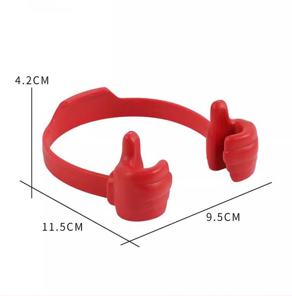 For iPhone IPad Xiaomi Samsung Huawei Creativity Thumb portable Desk Mobile Phone Holder Stand Lazy Bracket Telescopic Holder