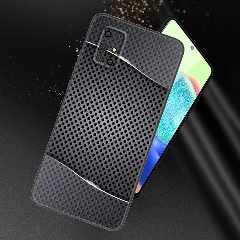 Telefonkasten mit Kohlefasermuster für Samsung Galaxy A21 A30 A50 A52 S A13 A22 A32 A33 A53 A73 5G A11 A12 A31 A51 A70 A71 A72