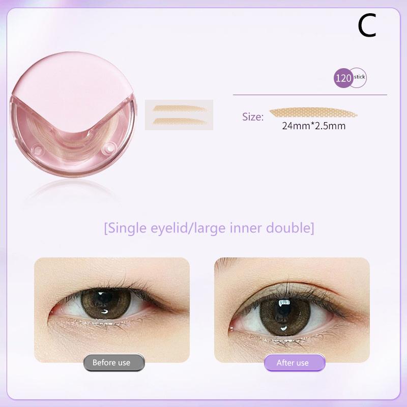 

120 шт./рулонов, невидимые патчи для опущенных век, двойная лента для век