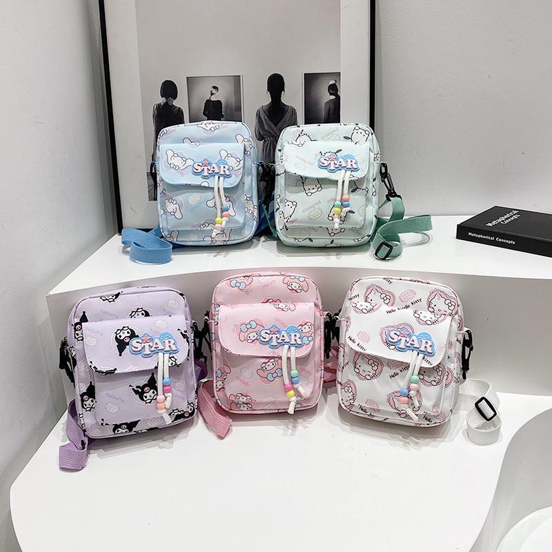 Childrens Cute Cartoon Crossbody Bag With Oxford Fabric For Daily Use