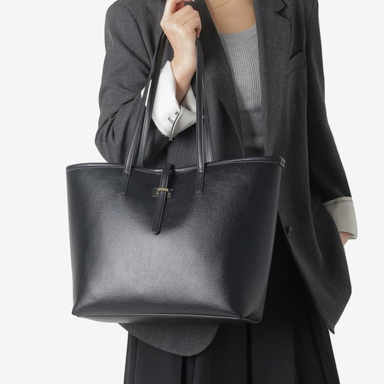 Lychee pattern mother and child bag set women's shoulder messenger bag
