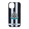 Newcastle United FC IPhone 15 Kompatible Gestreifte Handyhülle