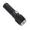 Flash Light P01 Portable Waterproof Black Handheld Flashlights with Data Cable for Camping Hiking Walking